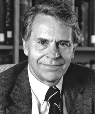 A photo of influential thinker Christopher Lasch