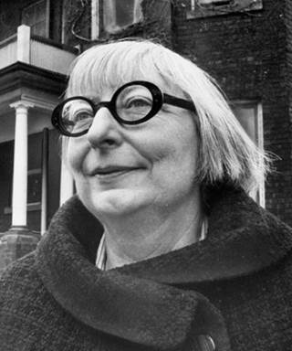 A photo of influential thinker Jane Jacobs